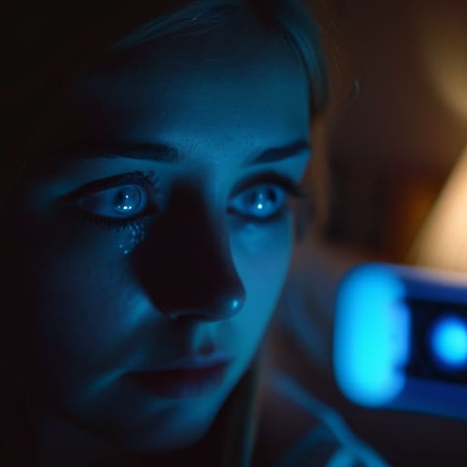 How Smartphone Addiction and Insomnia Keep You Staring at Ceilings