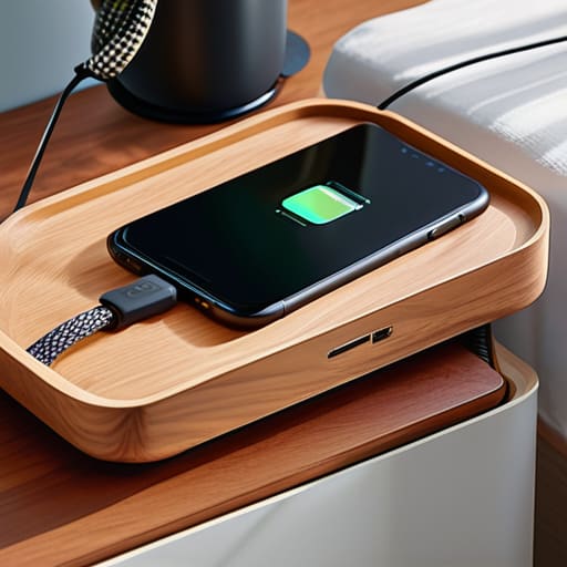 Organized charging station reaches The Finish Line.