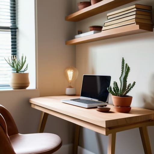 How to plan a small home office.