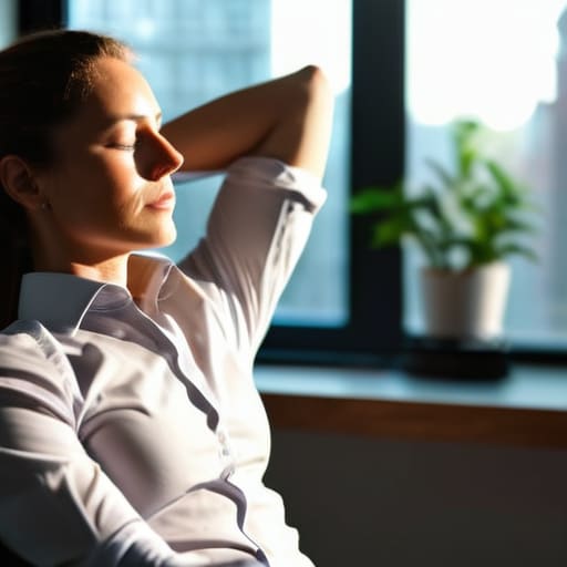How to stretch at a desk discreetly.