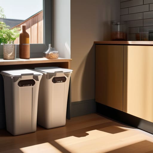 The Low-Maintenance Finish for recycling bins.